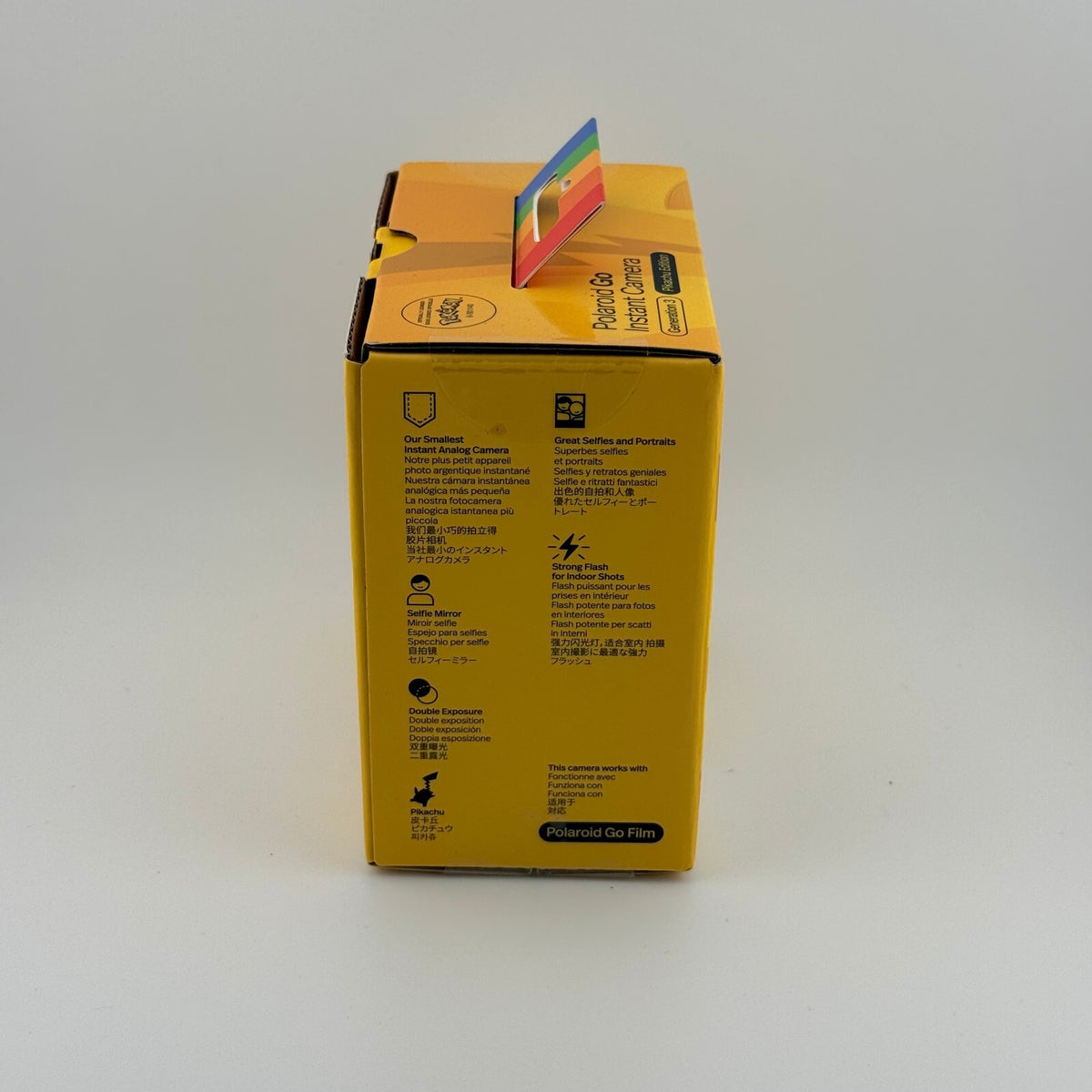 Pokémon x Polaroid Go Gen 3 - Pikachu Edition Instant Camera
