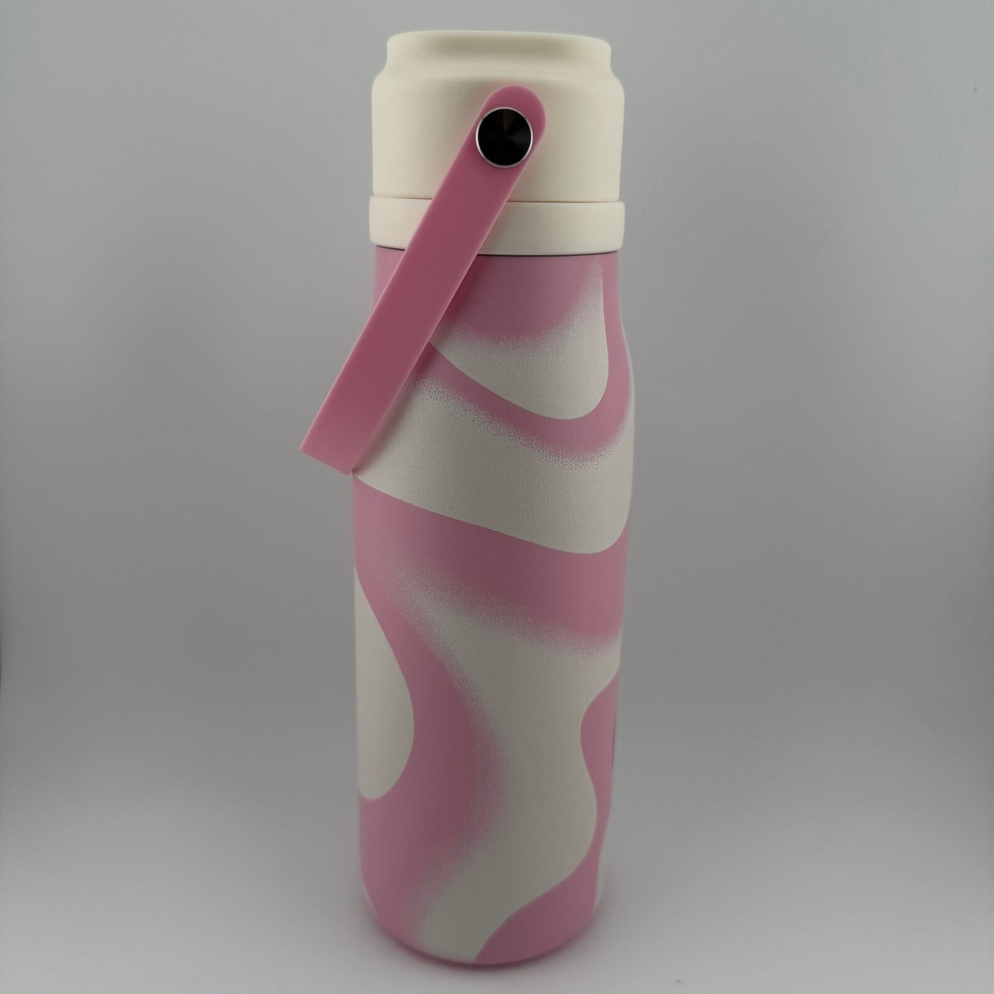 NEW Starbucks Pink Swirl Insulated Water Bottle 18oz