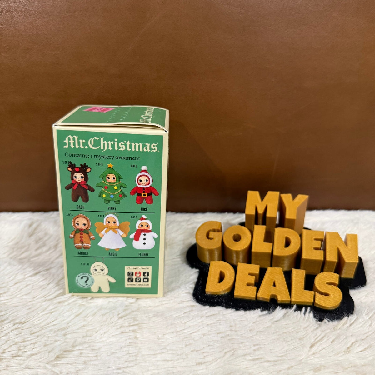 Mr. Christmas Mystery Mini Elf Ornament - Series 1