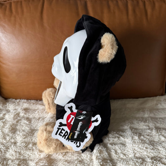 Teddy Terrors - Ghost Face Scream Plush Bear