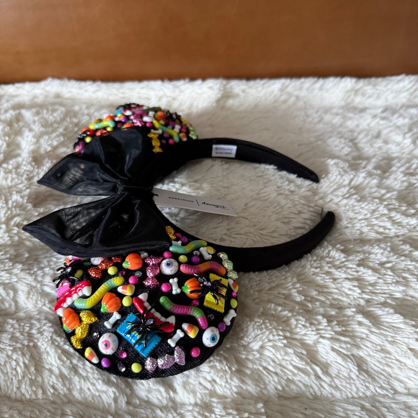 Disney BaubleBar - Halloween Candy Minnie Ears Headband