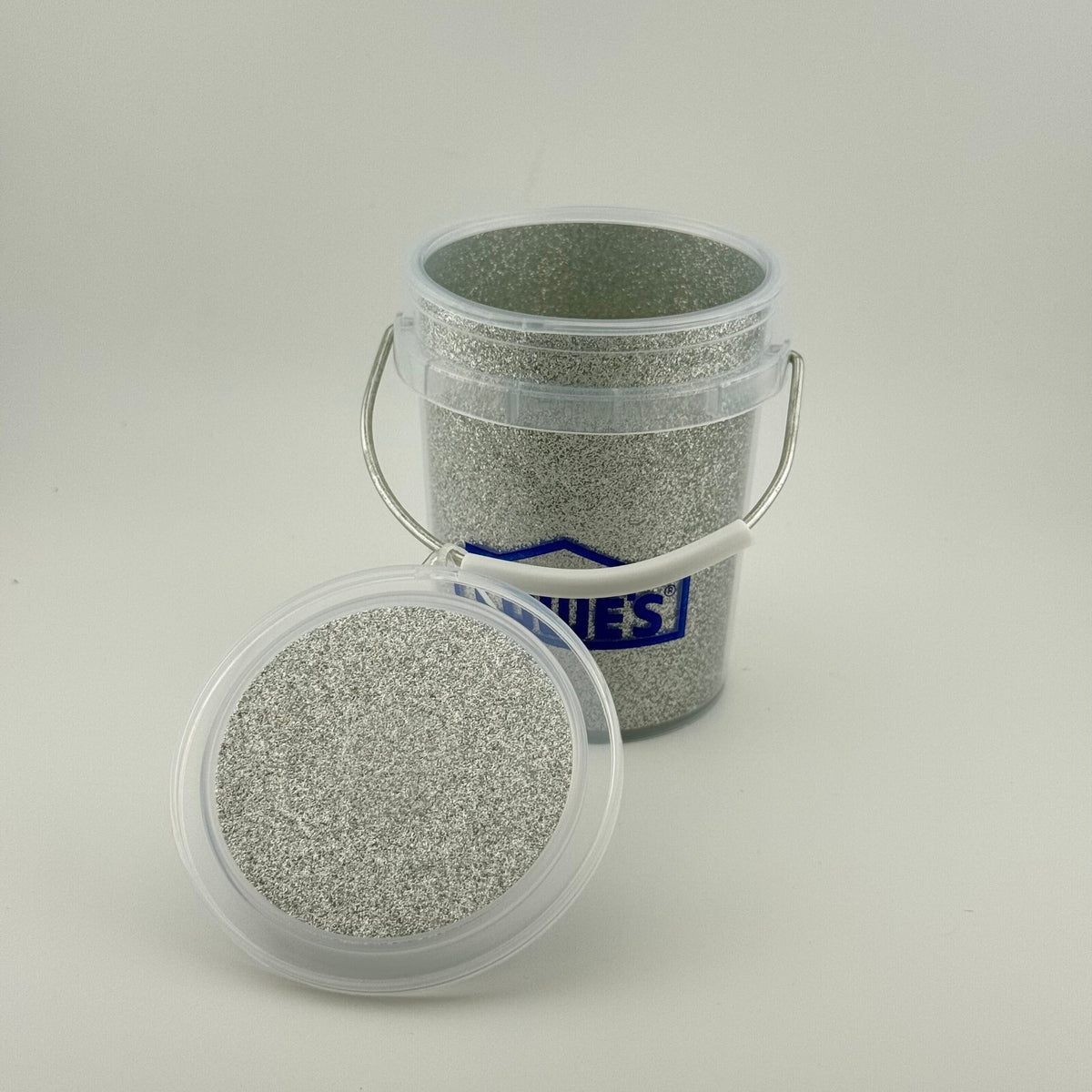 Lowe’s - Silver Glitter Mini Bucket w/ Lid 0.4 Qt - Limited Edition