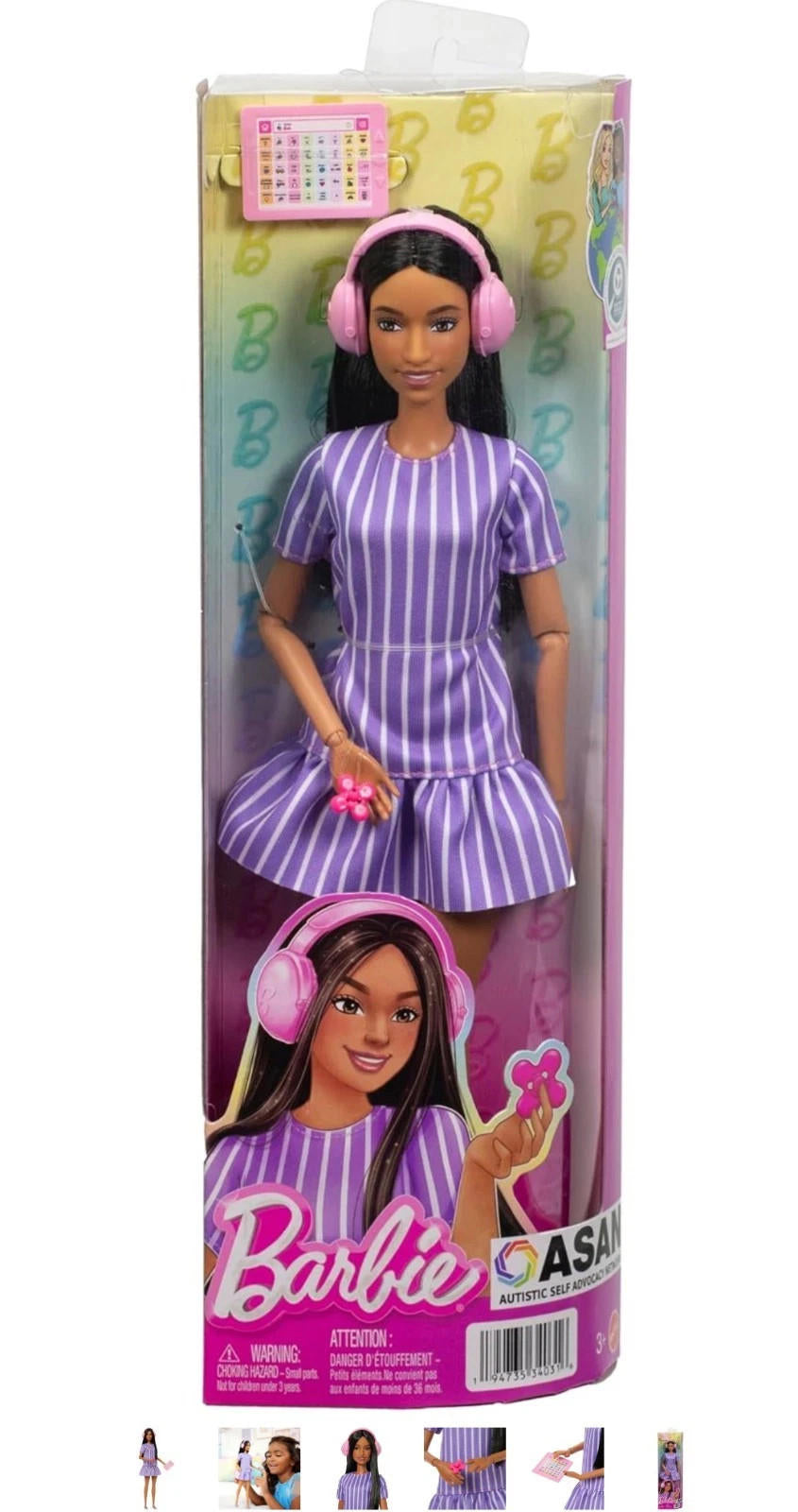 Autistic Barbie Fashionistas Doll #245