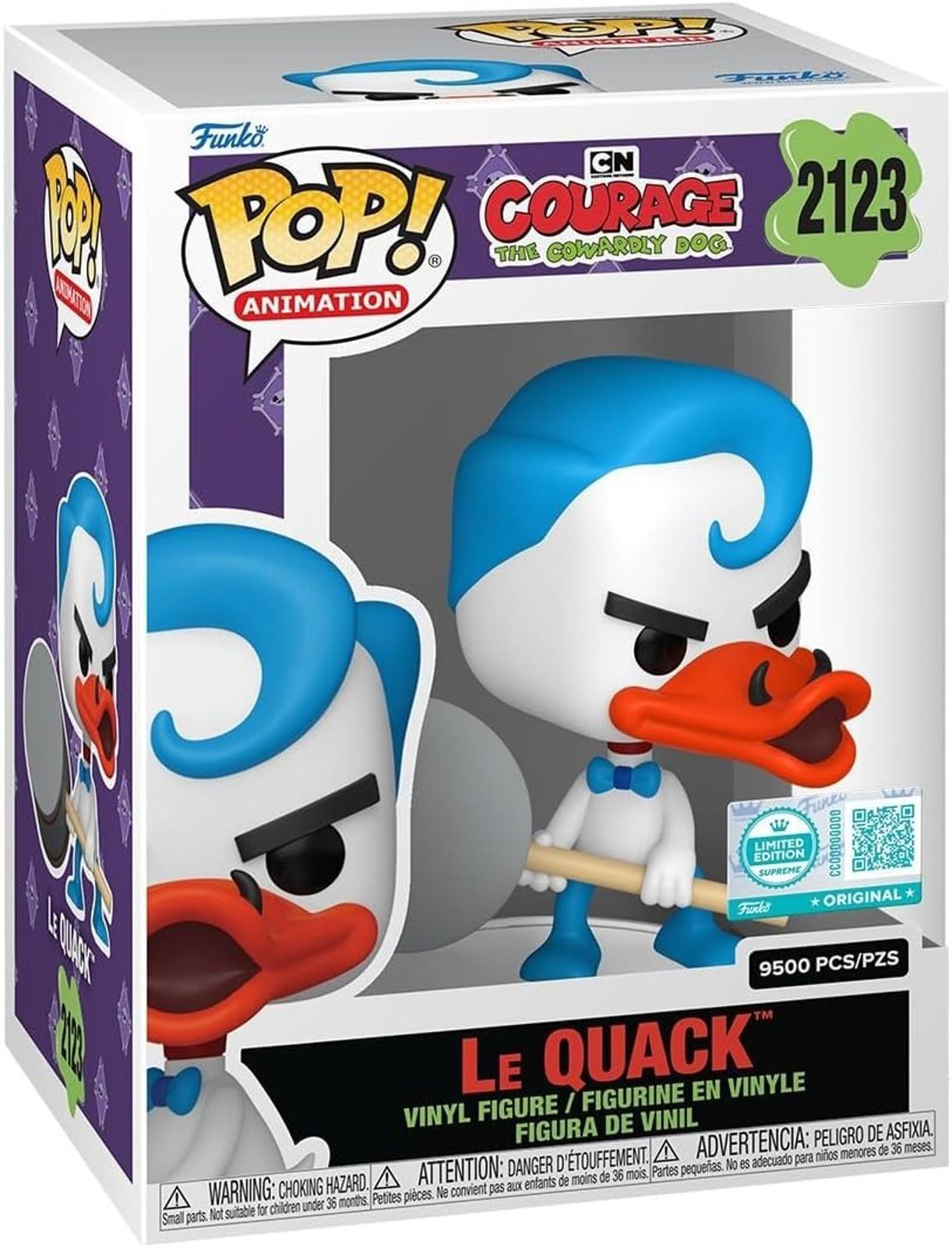 Funko Pop! - Le Quack Courage The Cowardly Dog #2123