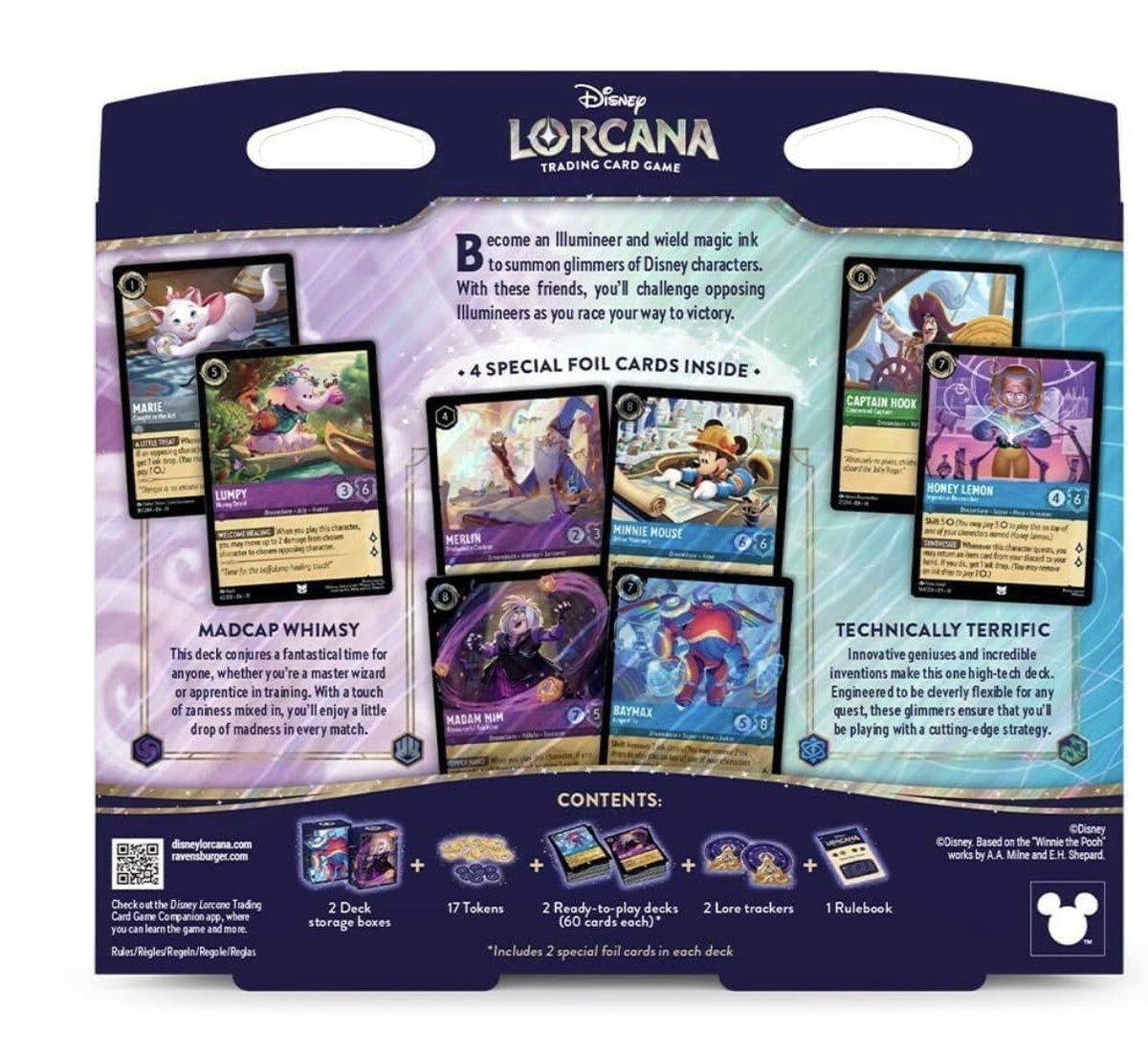 Disney - Lorcana - Technically Terrific Madcap Whimsy - 2 Player Starter Set- Presale