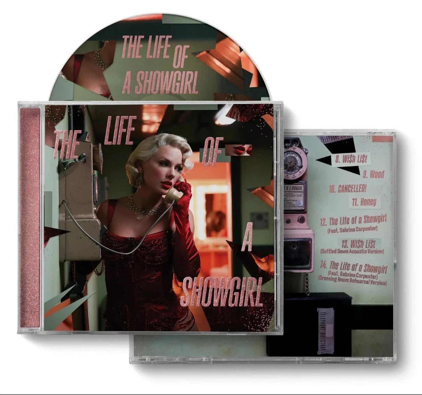 Taylor Swift - The Life Of A Show Girl - Bonus Acoustic Tracks -CDs (4)