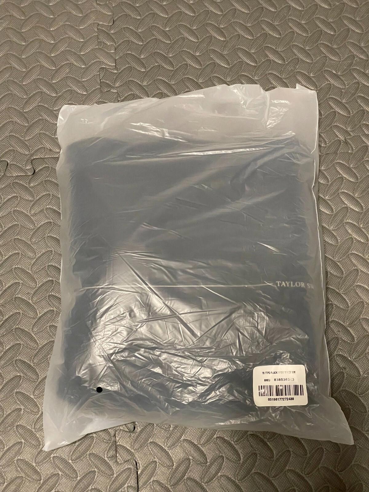 Taylor Swift - The Tortured Poets Department Black Hoodie - Small