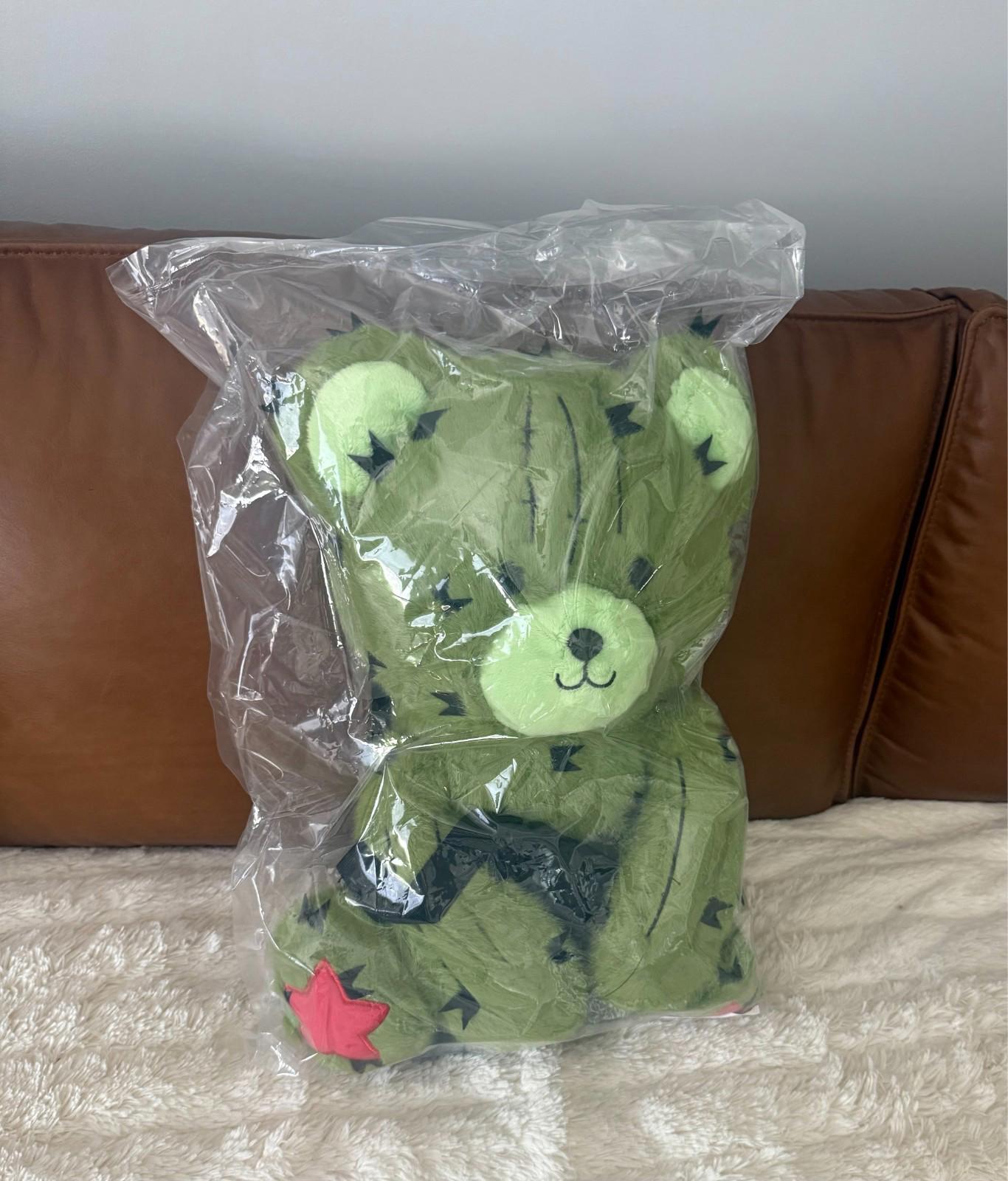 Coachella 2025 Cactus Teddy Bear Backpack Limited Edition Plush Bag