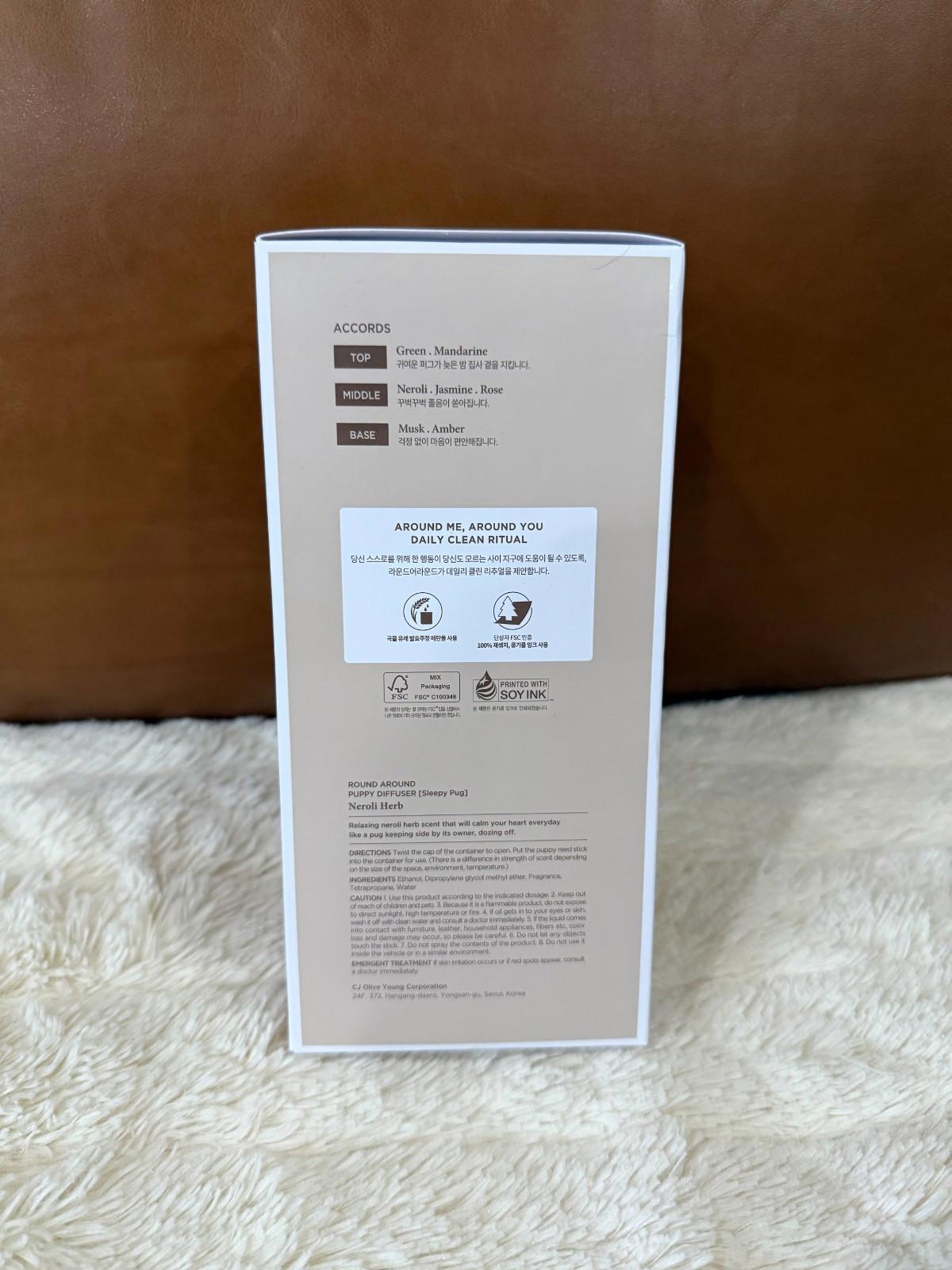 Puppy Room Reed Diffuser 100ml Gypsum Dog Fragrance Home Scent