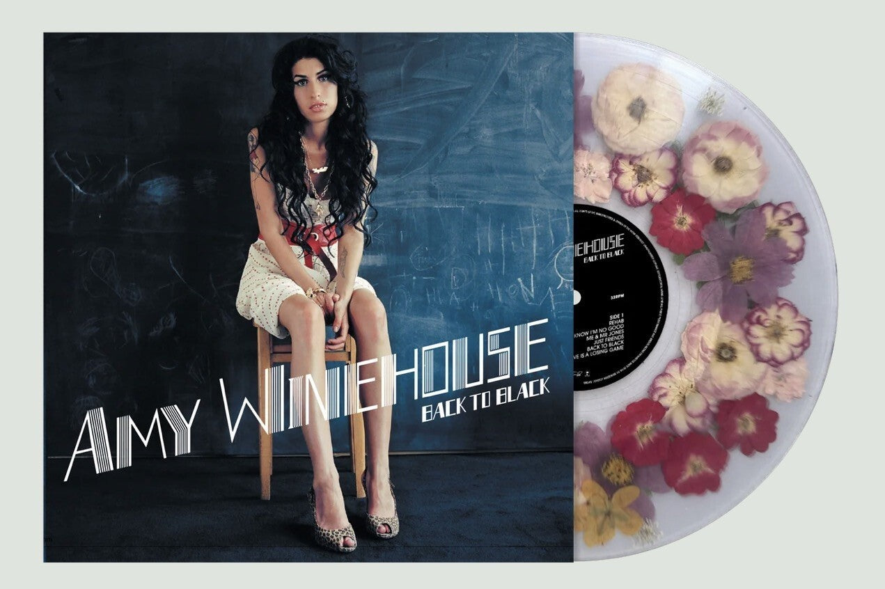 Amy Winehouse - Back To Black 20th Anniversary Flower Filled Vinyl - Presale