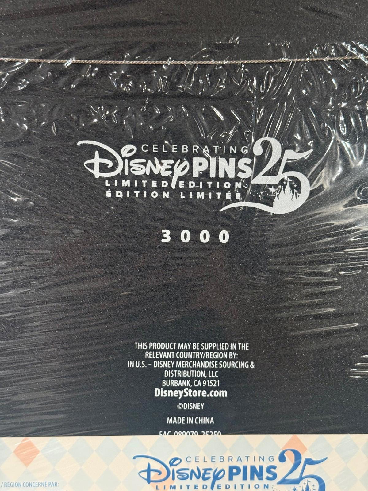 Disney Castle 70th Anniversary Vault LE Pin Frame w/ 3 pins