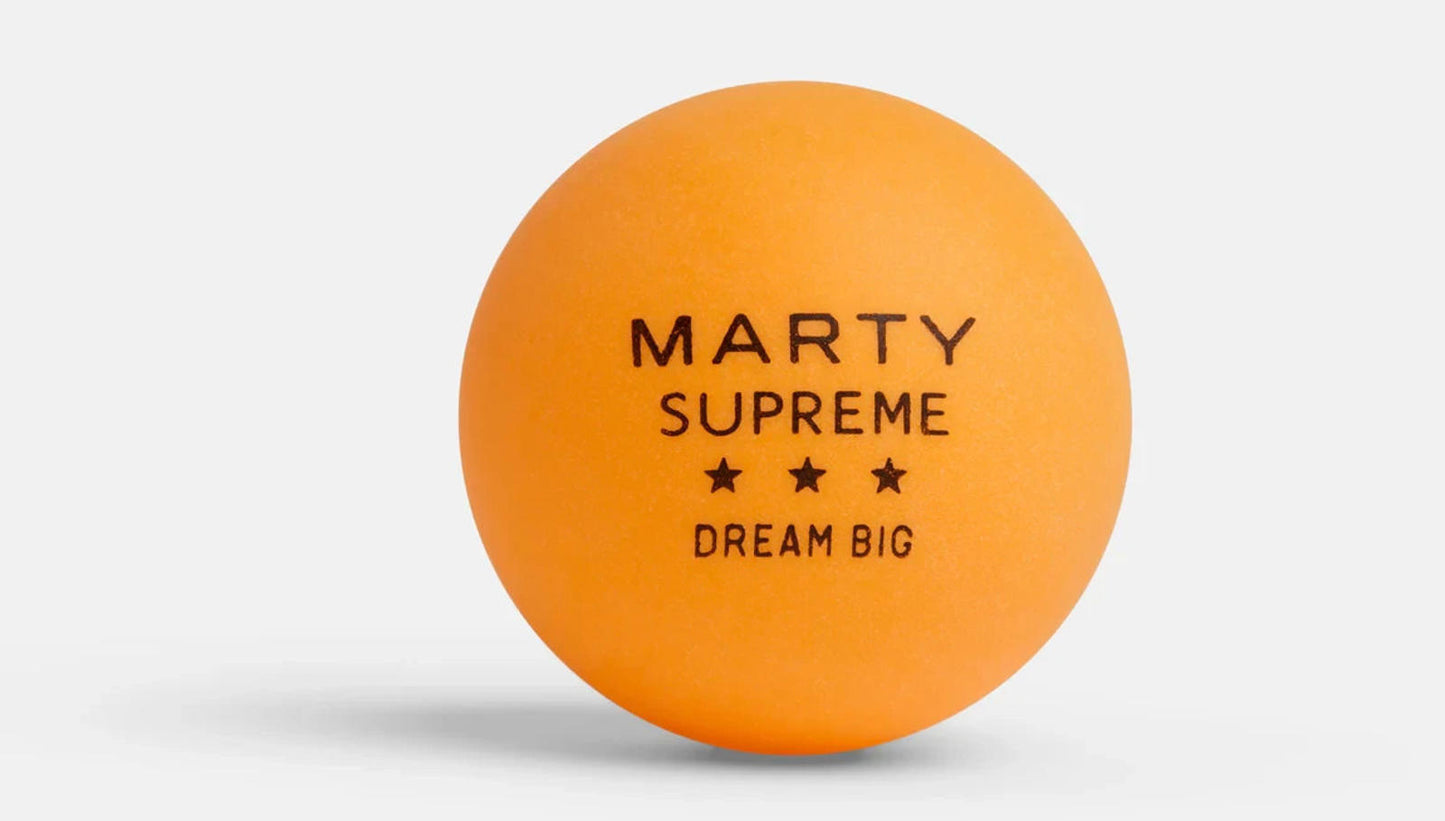 Marty Supreme - Table Tennis Balls - 6PK