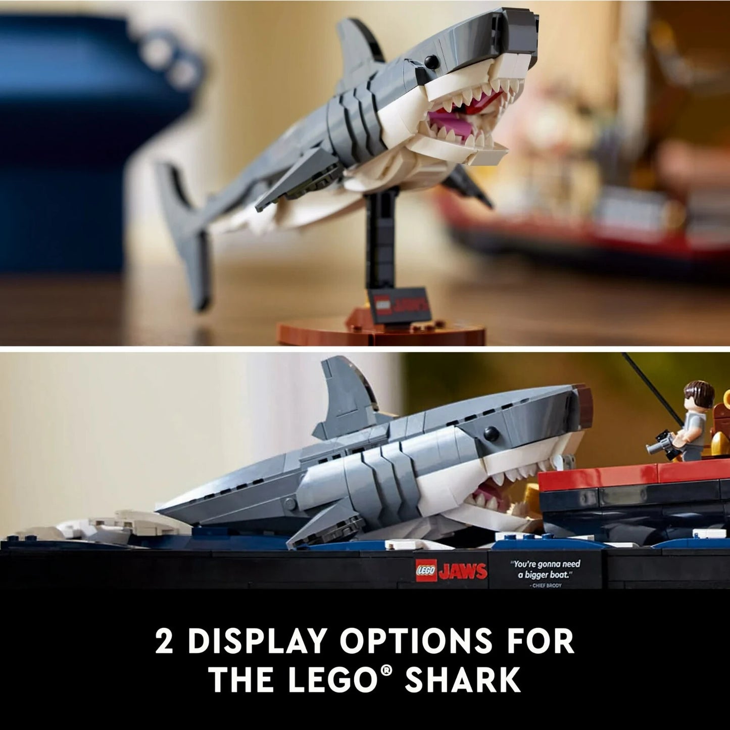 LEGO Ideas Jaws Set - Diorama Kit - 21350