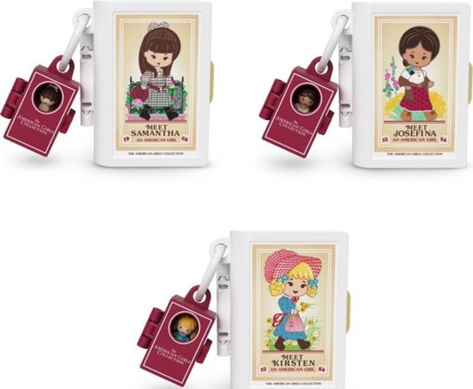Polly Pocket x American Girl Dolls Playset - 3x Bundle + Key chain - Presale