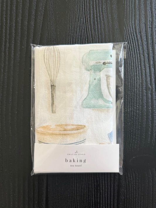 Anthropologie - Emily Lex Studio baking tea towel - 2025