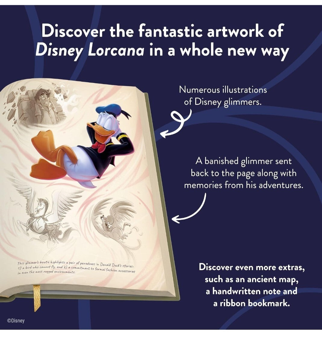 Disney - Lorcana Quest of Wonders - Illumineer's Lorebook Promo Card - Presale