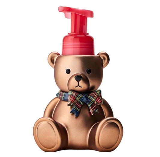 Bath & Body Works - Festive Teddy Bear Foaming Hand Soap Dispenser