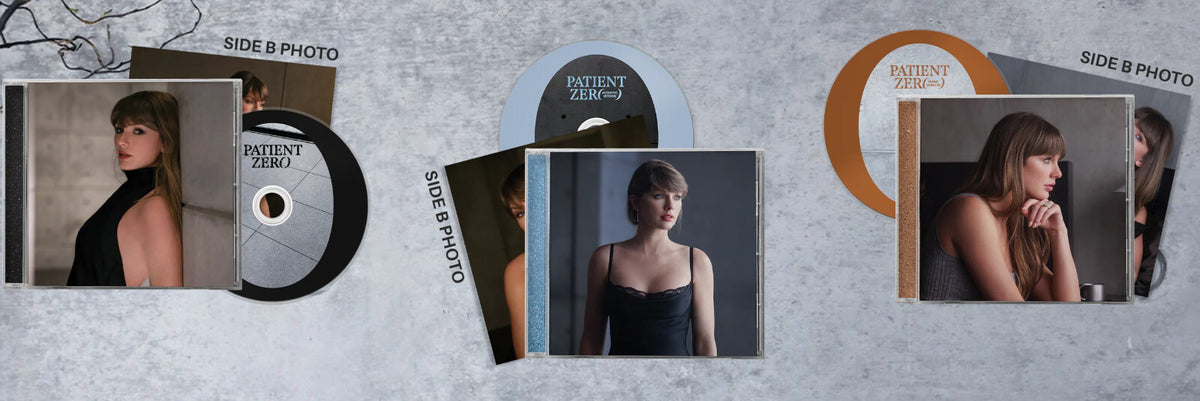 Taylor Swift Patient Zero Collector Edition CD Bundle Set of 3 - Presale