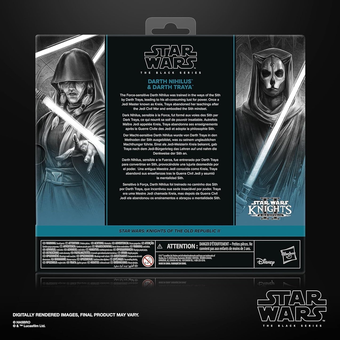 Star Wars - The Black Series - Darth Nihilus & Darth Traya