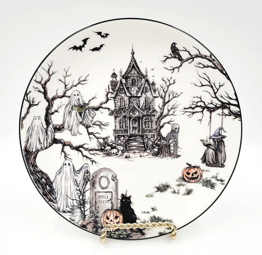Pottery Barn - Midnight Manor Salad Plates - Set of 4