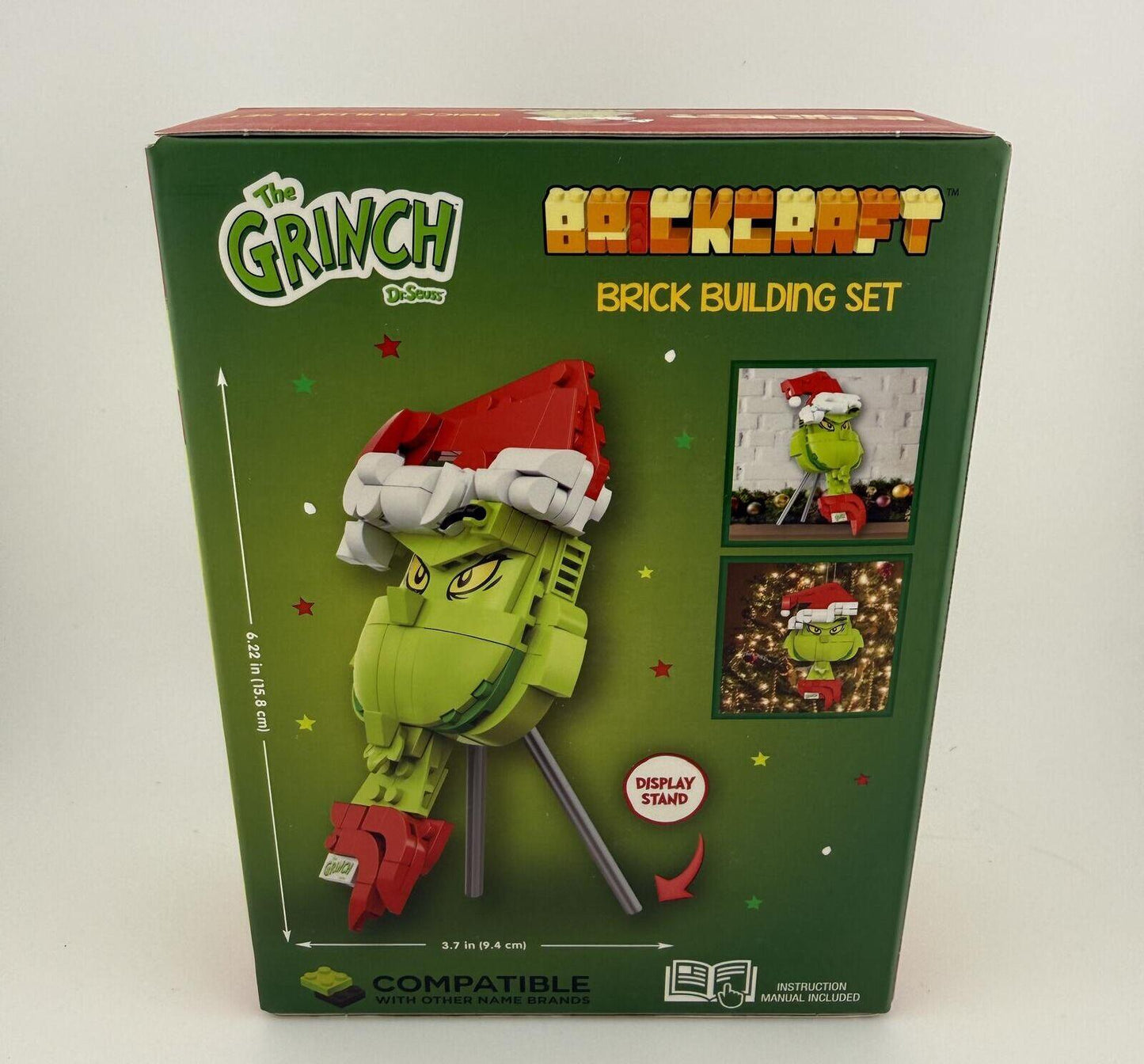 Brickcraft - Grinch Building Kit (141-Plastic Piece Set)