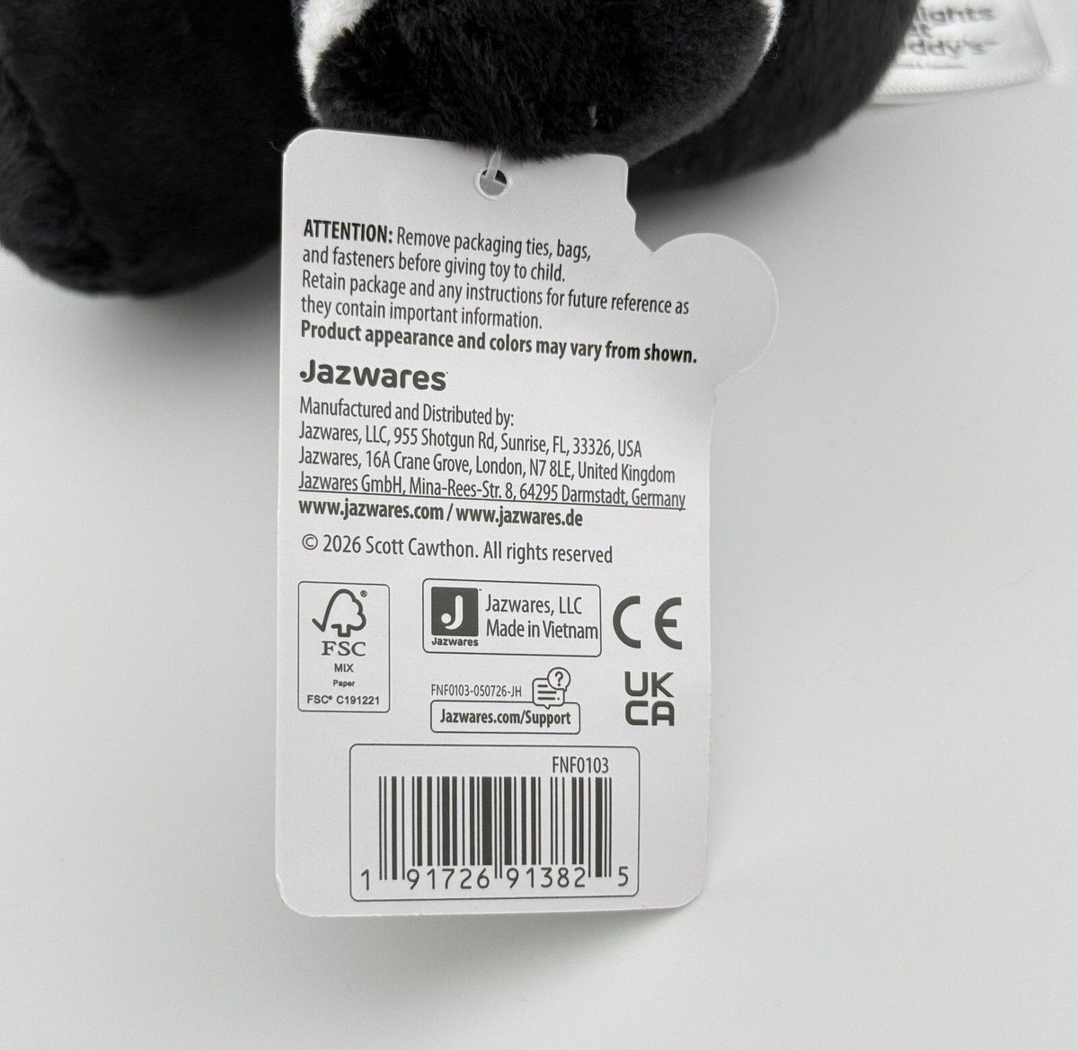 Five Nights at Freddy's Nightmarionne 8" Plush 2026