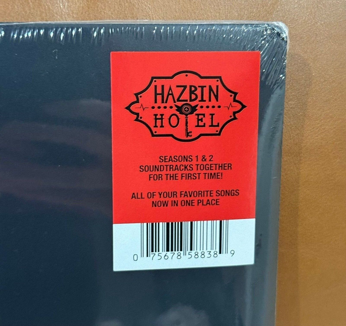 Hazbin Hotel Seasons 1 & 2 Soundtrack Vinyl 2LP + Promo Card