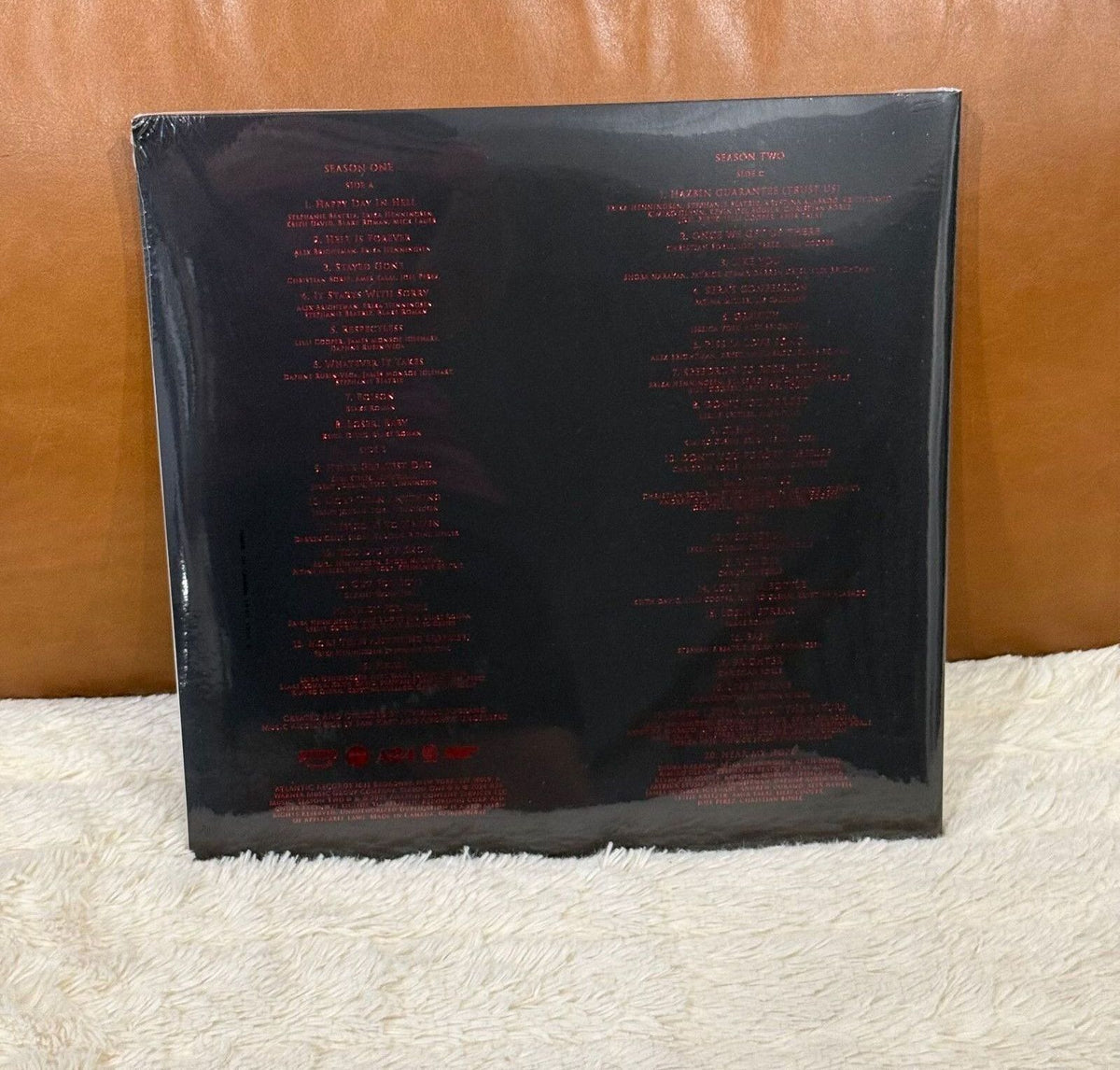 Hazbin Hotel Seasons 1 & 2 Soundtrack Vinyl 2LP + Promo Card
