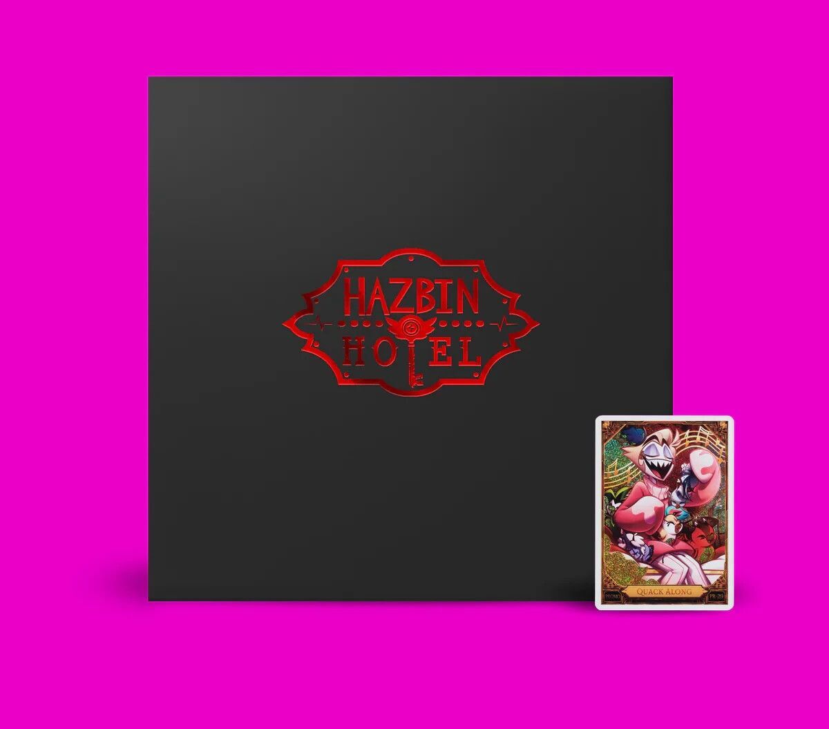 Hazbin Hotel Season 1 & 2 Special Edition Soundtrack Vinyl + PR-29 Promo Card