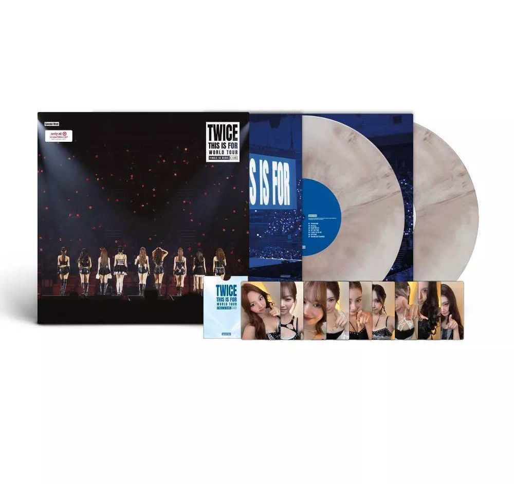 TWICE - This Is For World Seoul Live Target Exclusive Hazel Galaxy 2LP Vinyl - Presale
