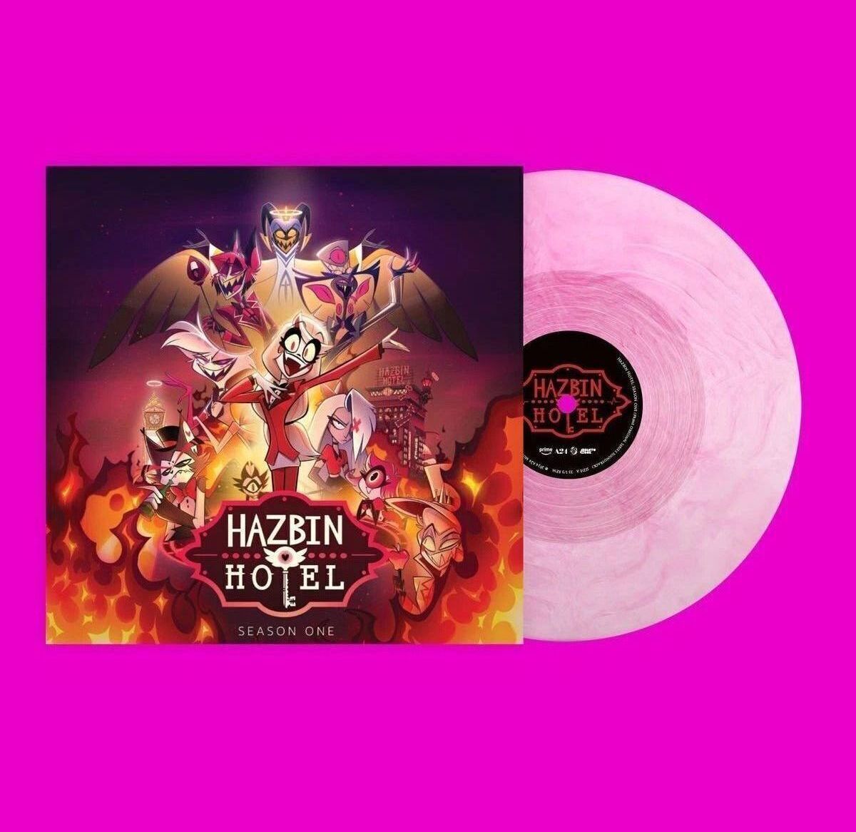 Hazbin Hotel Seasons 1 & 2 Soundtrack Vinyl 2LP + Promo Card