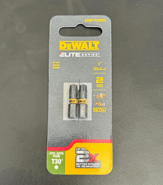 DEWALT - 1/4in x 1in Torx Impact Driver Set 2, DWAF1TX30IR2