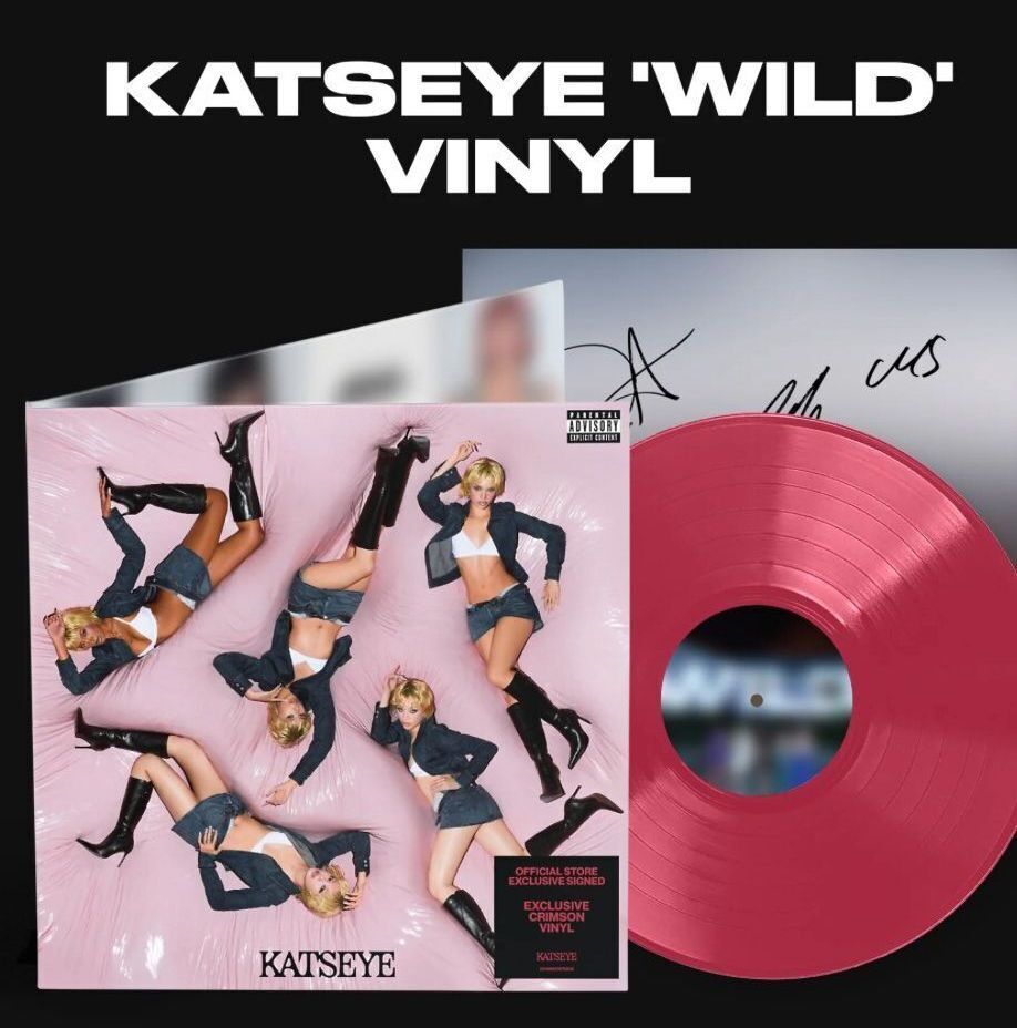 Katseye - Wild Vinyl LP - Official Store Exclusive - Signed