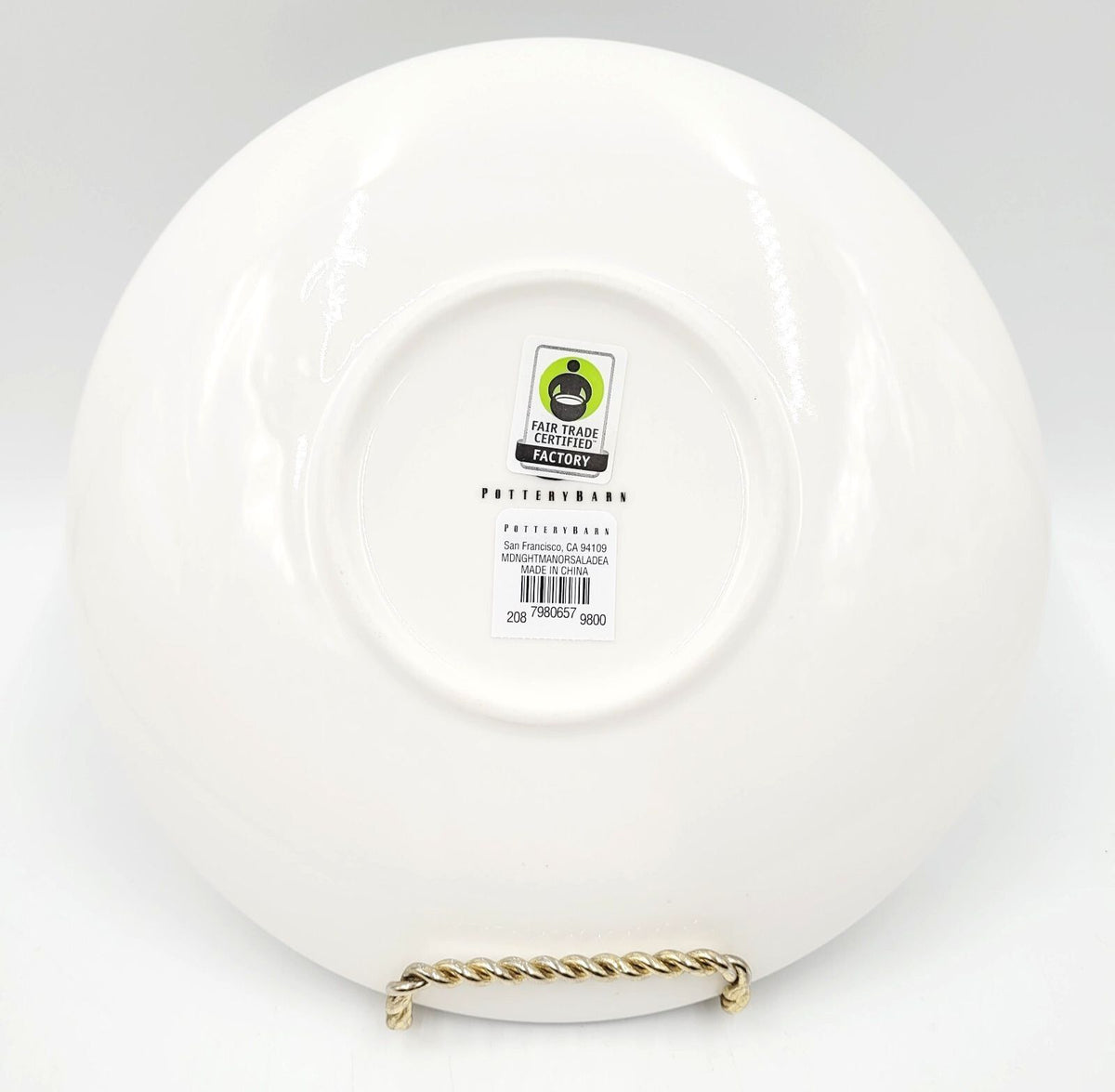 Pottery Barn - Midnight Manor Salad Plates - Set of 4