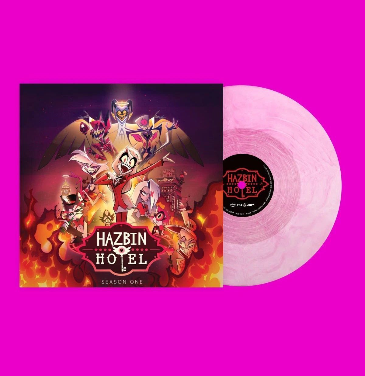 Hazbin Hotel Season 1 & 2 Special Edition Soundtrack Vinyl + PR-29 Promo Card