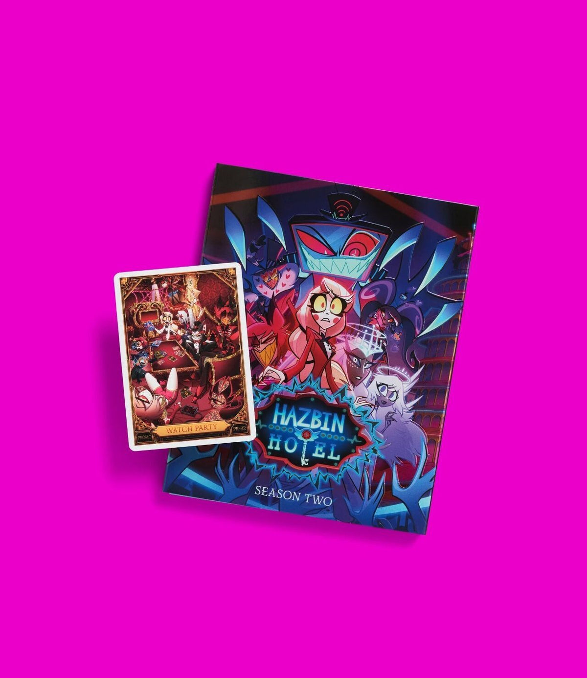 Hazbin Hotel- Season 2 Blu-ray + PR-32 Promo Card Exclusive