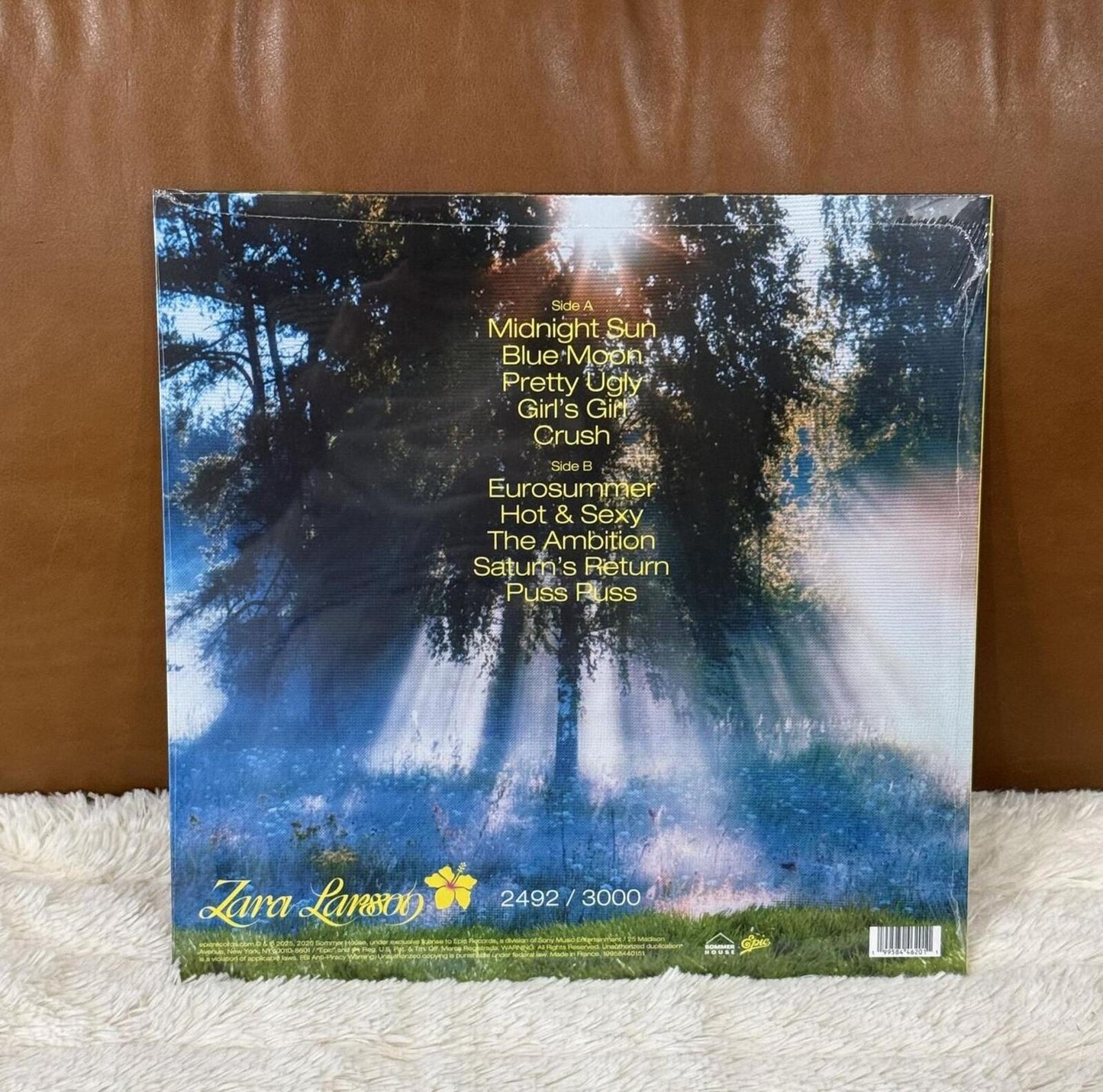 Zara Larsson - Midnight Sun Vinyl LP - Sun Marble /3000