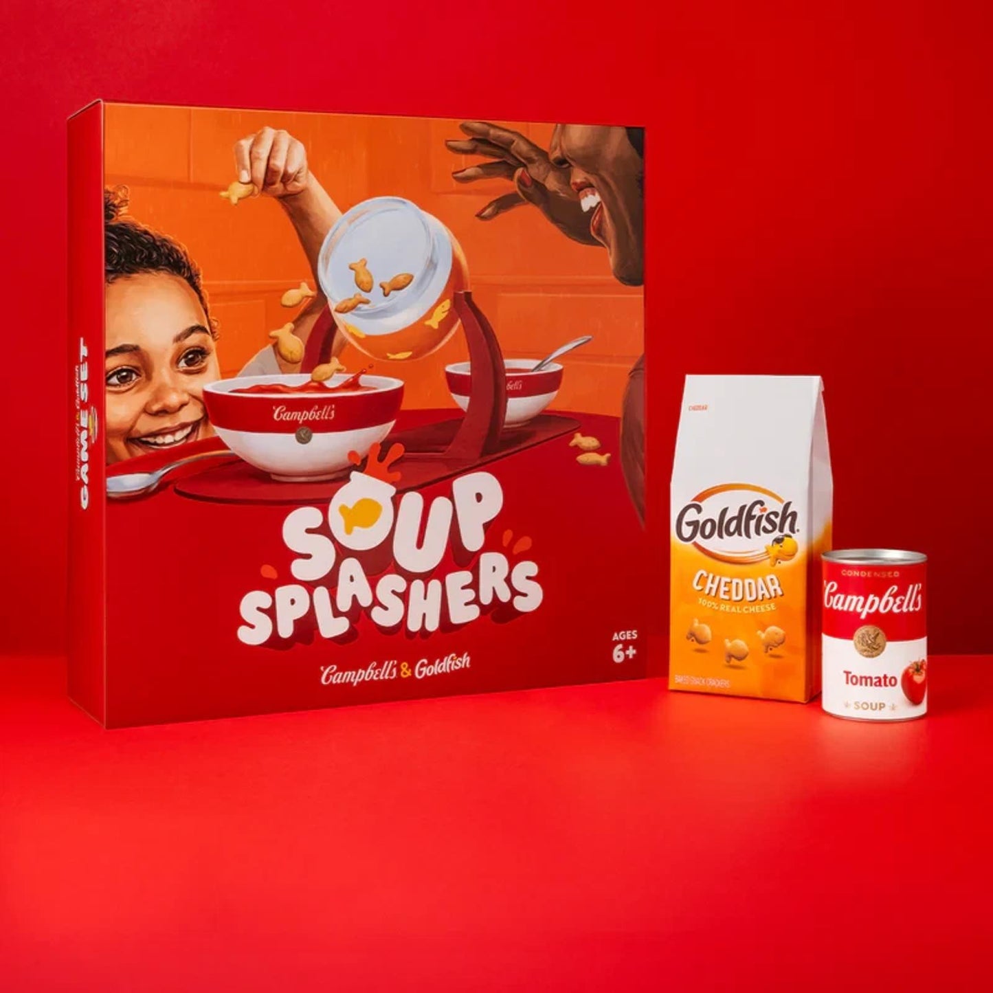 Soup Splashers Game - Goldfish & Campbells
